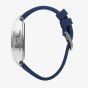 Lee Cooper Mens Blue Skeleton Dial Automatic Rubber Strap Watch LC07979.399