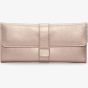 WOLF Palermo Rose Gold Tone Jewellery Roll 213416