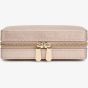 WOLF Palermo Rose Gold Tone Zip Case 213616