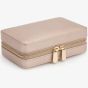 WOLF Palermo Rose Gold Tone Zip Case 213616