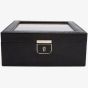 WOLF Palermo Black Anthracite 6 Piece Watch Box 213802