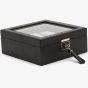 WOLF Palermo Black Anthracite 6 Piece Watch Box 213802