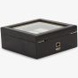 WOLF Palermo Black Anthracite 6 Piece Watch Box 213802
