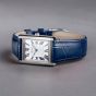 Accurist Rectangle Ladies Blue Watch 71002