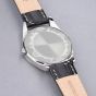Accurist Everyday Black Leather Strap Watch 74006