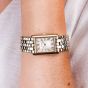 Accurist Rectangle Ladies Two Tone Watch 71009