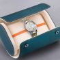 Accurist Everyday Solar Two Tone Blue Mother Of Pearl Watch 74017