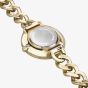 Accurist Ladies Jewellery Gold Plated Onyx Dial Watch 78006