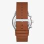 Skagen Holst Chronograph Brown Leather Strap Watch SKW6916