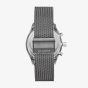 Skagen Mens Holst Chronograph Charcoal Steel Mesh Watch SKW6608