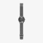 Skagen Mens Holst Chronograph Charcoal Steel Mesh Watch SKW6608