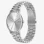 Skagen Mens Signatur Three-Hand Silver Bracelet Watch SKW6950
