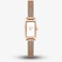 Skagen Ladies Hagen Micro Rose Gold Stainless Steel Watch SKW3148