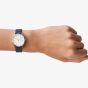 Skagen Ladies Signatur Lillie Blue Leather Strap Watch SKW2838