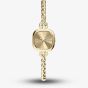 Skagen Ladies Mellem Micro Two-Hand Gold-Tone Twisted Chain Bracelet Watch SKW3181