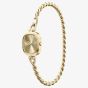 Skagen Ladies Mellem Micro Two-Hand Gold-Tone Twisted Chain Bracelet Watch SKW3181