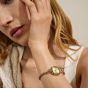 Skagen Ladies Mellem Micro Two-Hand Gold-Tone Twisted Chain Bracelet Watch SKW3181