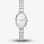 Skagen Ladies Anita Oval Two-Hand Silver Bracelet Watch SKW3182