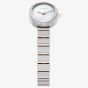 Skagen Ladies Anita oval Two-Hand Two-Tone Bracelet Watch SKW3184