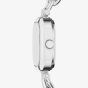 Skagen Ladies Mellem Micro Two-Hand Silver Twisted Chain Bracelet Watch SKW3197