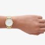 Skagen Kuppel Lille Mens Gold Watch SKW3102