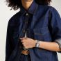 Fossil Ladies Raquel Three Hand Blue Mother Of Pearl Dial Watch ES5402