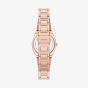 Fossil Ladies Everett Rose Gold Dial Bracelet Watch ES5491