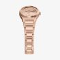 Fossil Ladies Everett Rose Gold Dial Bracelet Watch ES5491