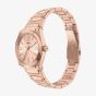 Fossil Ladies Everett Rose Gold Dial Bracelet Watch ES5491