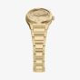 Fossil Ladies Everett Gold Dial Bracelet Watch ES5492