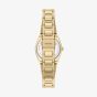 Fossil Ladies Everett Green Dial Golden Bracelet Watch ES5493