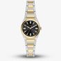 Fossil Ladies Everett Black Dial Two Tone Bracelet Watch ES5495