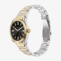 Fossil Ladies Everett Black Dial Two Tone Bracelet Watch ES5495