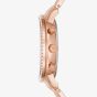 Fossil Ladies Neutra Rose Gold Plated Chronograph Watch ES5218