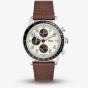 Fossil Sport Tourer Brown Leather Strap Watch FS6042