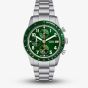 Fossil Mens Sport Tourer Chronograph Green Dial Watch FS6048