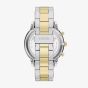 Fossil Mens Neutra Chronograph Green Dial Two Tone Bracelet Watch FS6189