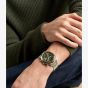 Fossil Mens Neutra Chronograph Green Dial Two Tone Bracelet Watch FS6189