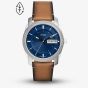 Fossil Mens Machine Tan Eco Watch FS5920