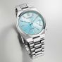 Citizen Ladies Tsuyosa Automatic Silver Tone Blue Dial Watch NJ0200-50L