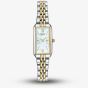 Citizen Ladies Silhouette Two Tone Mother Of Pearl Dial Watch EG2694-59D