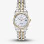 Citizen Ladies Eco Drive Two Tone Mother Of Pearl Dial Watch EW2296-58D