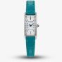 Citizen Ladies Fio Eco-Drive Rectangular Dial Blue Leather Strap Watch EG7120-00A