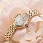 Citizen Ladies Citizen L Rainell Sparkly White Teardrop Dial Golden Bracelet Watch EX1552-59A