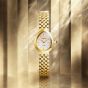 Citizen Ladies Citizen L Rainell Sparkly White Teardrop Dial Golden Bracelet Watch EX1552-59A