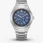 Citizen Tsuyosa Super Titanium Silver & Blue Automatic Watch NJ0180-80L