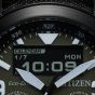 Citizen Promaster Eco Drive Combination Green Watch JV1005-02W