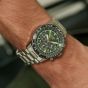 Citizen Mens Promaster Eco-Drive Green Dial Chronograph Watch CA4664-60W