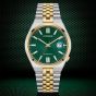 Citizen Mens Tsuyosa 60 Green Dial Automatic Watch NK0024-54X