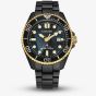 Citizen Mens Limited Edition Eco-Drive Promaster Diver Black & Gold Bracelet Watch BN0264-53E